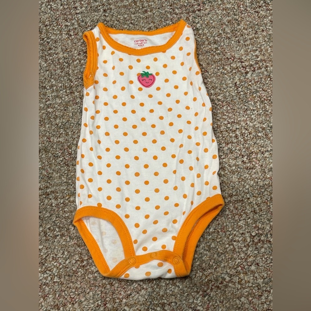 Carters 6 Month Summer Onesie Bundle - Picture 3 of 5